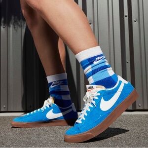 ✅ NIKE BLAZER LOW ’77 VINTAGE ✅ BLUE/WHITE ✅ WOMEN’S SIZE 8.5 NEW!